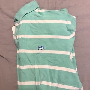 Southern tide skipjack striped polo
